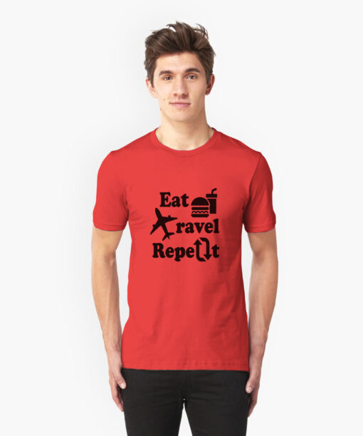 Eat Travel Repeat T-Shirts - Image 3