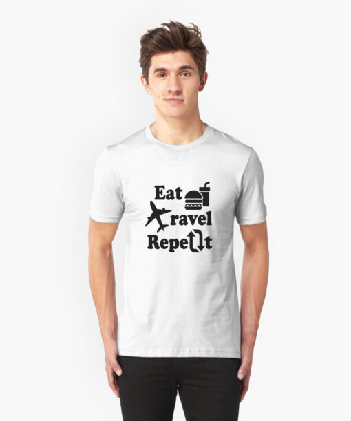 Eat Travel Repeat T-Shirts - Image 4