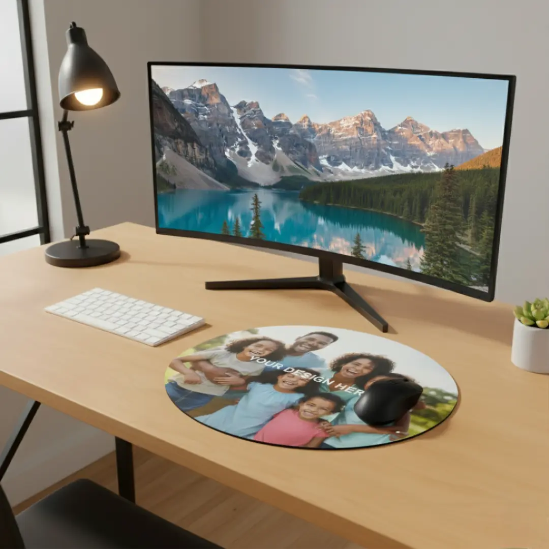 Custom Rounded Mousepad - Image 4